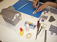 住宅模型作り体験コース