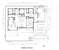 コロナ禍の間取り(1) 1階平面図