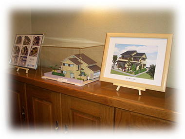 住宅パース 住宅模型 制作